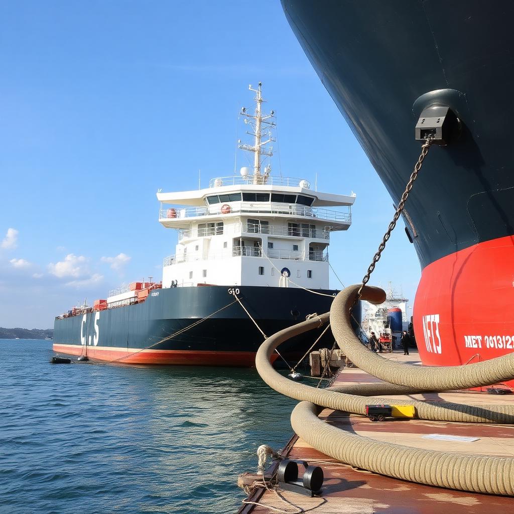 Bunker fuel and fresh water supply