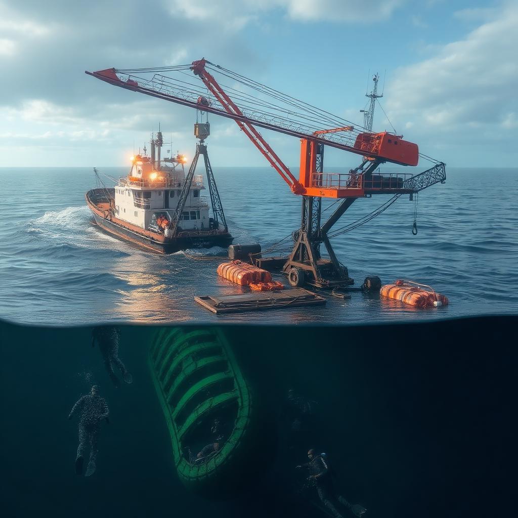 Offshore support and recovery operations